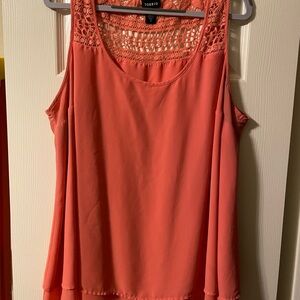 Torrid Coral Sleeveless Top